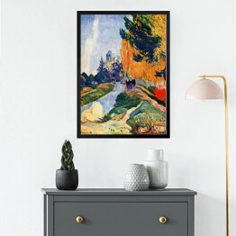 Obraz w ramie Paul Gauguin Les Alyscamps. Reprodukcja