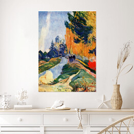 Plakat samoprzylepny Paul Gauguin Les Alyscamps. Reprodukcja
