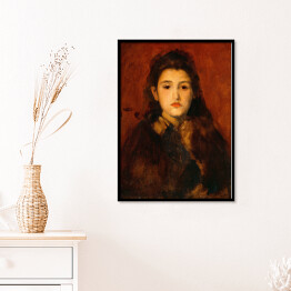 Plakat w ramie Portret Alice Butt James McNeill Whistler. Reprodukcja