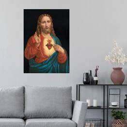 Plakat Obraz Serce Jezusa