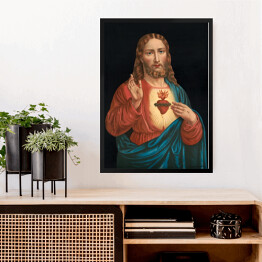 Obraz w ramie Obraz Serce Jezusa