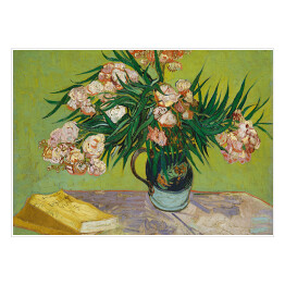 Plakat samoprzylepny Vincent van Gogh "Oleandry" - reprodukcja