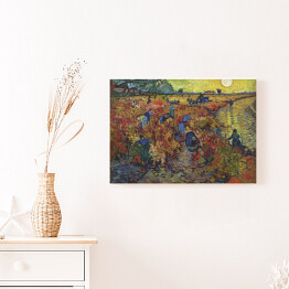 Obraz na płótnie Vincent van Gogh Czerwona winnica. Reprodukcja