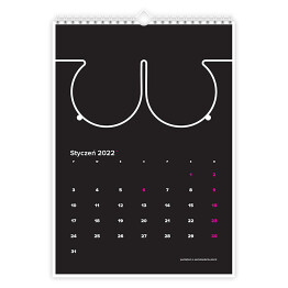 Kalendarz z rodzajami piersi