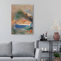 Obraz na płótnie Odilon Redon Ofelia. Niebieska peleryna na wodach. Reprodukcja