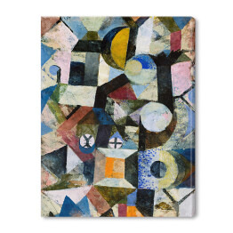Obraz na płótnie Paul Klee Composition with the Yellow Half Moon Reprodukcja obrazu