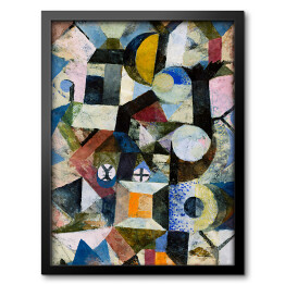 Obraz w ramie Paul Klee Composition with the Yellow Half Moon Reprodukcja obrazu