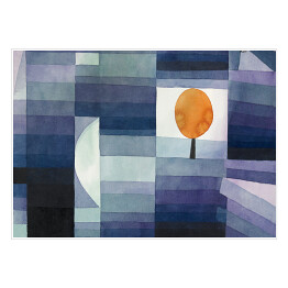 Plakat samoprzylepny Paul Klee The Harbinger of Autumn Reprodukcja obrazu