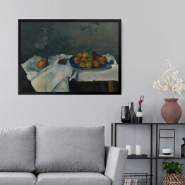 Obraz w ramie Paul Cezanne "Martwa natura - miska brzoskwini" - reprodukcja