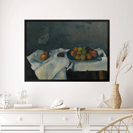 Obraz w ramie Paul Cezanne "Martwa natura - miska brzoskwini" - reprodukcja