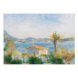 Plakat samoprzylepny Auguste Renoir "Tamaris, Francja" - reprodukcja