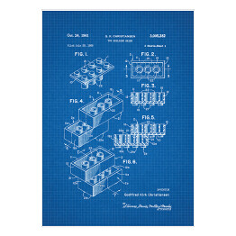 Plakat G. K. Christiansen - patenty na rycinach blueprint - 4