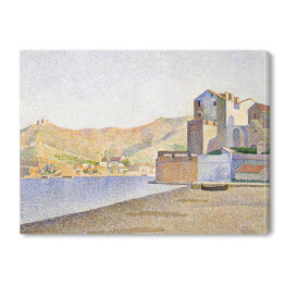 Obraz na płótnie Paul Signac Plaża miejska, Collioure, opus 165. Reprodukcja