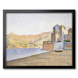 Obraz w ramie Paul Signac Plaża miejska, Collioure, opus 165. Reprodukcja