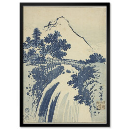 Obraz klasyczny Hokusai Katsushika. Wodospad. Reprodukcja