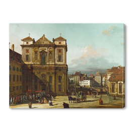 Obraz na płótnie Canaletto - "The Freyung in Vienna"
