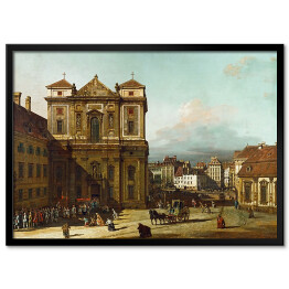 Plakat w ramie Canaletto - "The Freyung in Vienna"