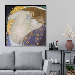 Plakat w ramie Gustav Klimt "Danae" - reprodukcja