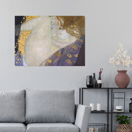 Plakat Gustav Klimt "Danae" - reprodukcja