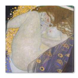 Obraz na płótnie Gustav Klimt "Danae" - reprodukcja
