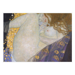 Plakat Gustav Klimt "Danae" - reprodukcja