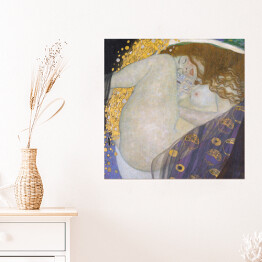 Plakat samoprzylepny Gustav Klimt "Danae" - reprodukcja