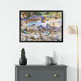 Obraz w ramie John Singer Sargent Mountain Stream Reprodukcja obrazu