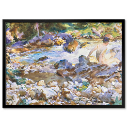 Obraz klasyczny John Singer Sargent Mountain Stream Reprodukcja obrazu