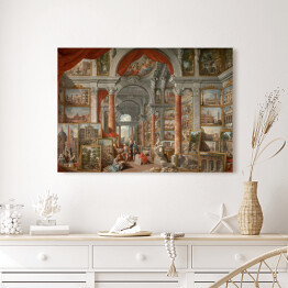 Obraz na płótnie Giovanni Paolo Pannini "Modern Rome"