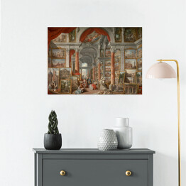 Plakat samoprzylepny Giovanni Paolo Pannini "Modern Rome"