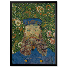 Plakat w ramie Vincent van Gogh "Portret listonosza Józefa Roulina" - reprodukcja