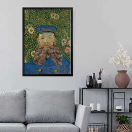 Obraz w ramie Vincent van Gogh "Portret listonosza Józefa Roulina" - reprodukcja