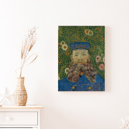 Obraz na płótnie Vincent van Gogh "Portret listonosza Józefa Roulina" - reprodukcja