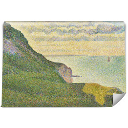 Georges Seurat "Pejzaż Port-en-Bessin w Normandii" - reprodukcja