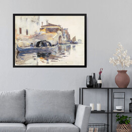 Obraz w ramie John Singer Sargent Ponte Panada, Fondamenta Nuove, Venice Akwarela Reprodukcja obrazu