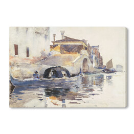 Obraz na płótnie John Singer Sargent Ponte Panada, Fondamenta Nuove, Venice Akwarela Reprodukcja obrazu
