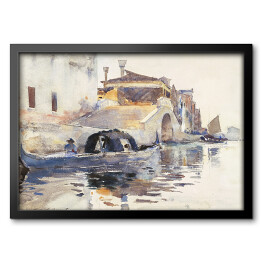Obraz w ramie John Singer Sargent Ponte Panada, Fondamenta Nuove, Venice Akwarela Reprodukcja obrazu