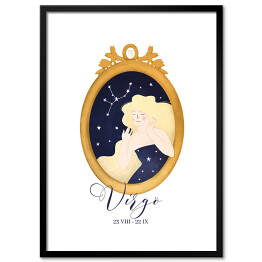 Obraz klasyczny Horoskop z kobietą - panna