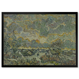 Plakat w ramie Vincent van Gogh "Wspomnienia z północy" - reprodukcja