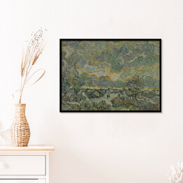 Plakat w ramie Vincent van Gogh "Wspomnienia z północy" - reprodukcja