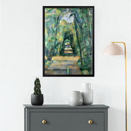 Obraz w ramie Paul Cezanne "Aleja w Chantilly" - reprodukcja