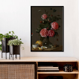 Plakat w ramie Cornelis de Heem "Floral still life"