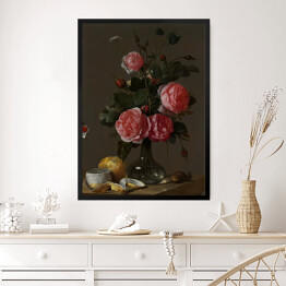 Obraz w ramie Cornelis de Heem "Floral still life"