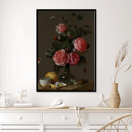 Plakat w ramie Cornelis de Heem "Floral still life"