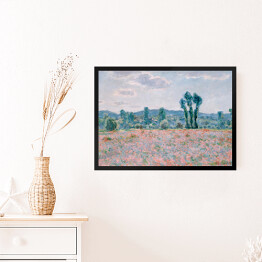 Obraz w ramie Claude Monet "Pole" - reprodukcja