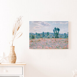 Obraz na płótnie Claude Monet "Pole" - reprodukcja
