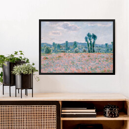 Obraz w ramie Claude Monet "Pole" - reprodukcja