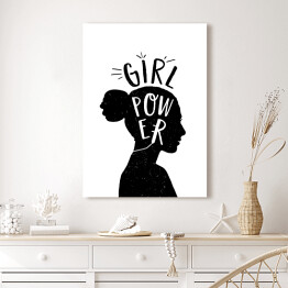 Obraz klasyczny Typografia - Girl Power