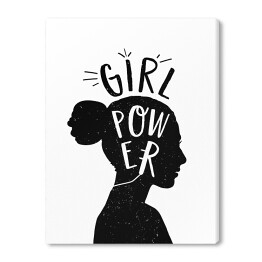 Obraz na płótnie Typografia - Girl Power