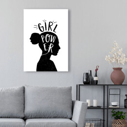 Obraz klasyczny Typografia - Girl Power